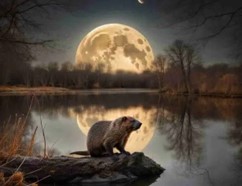 november beaver full moon gong bath