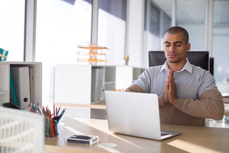 Office Yoga for businesses in Sheffield